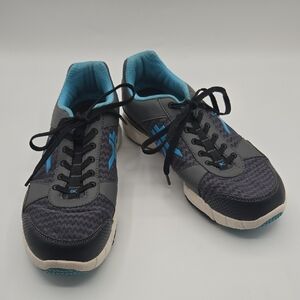 Kuru | Gray Blue Quantum Comfort Orthopedic Walking Gym Shoes Size 8.5